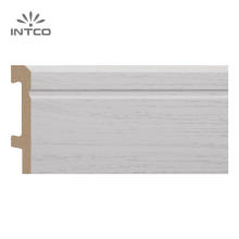 INTCO Waterproof Easy Installation Decorative Light Wood Color Floor Accessories Baseboard Laminate Skirting Board